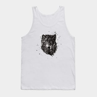 Wolf spirit animal Tank Top